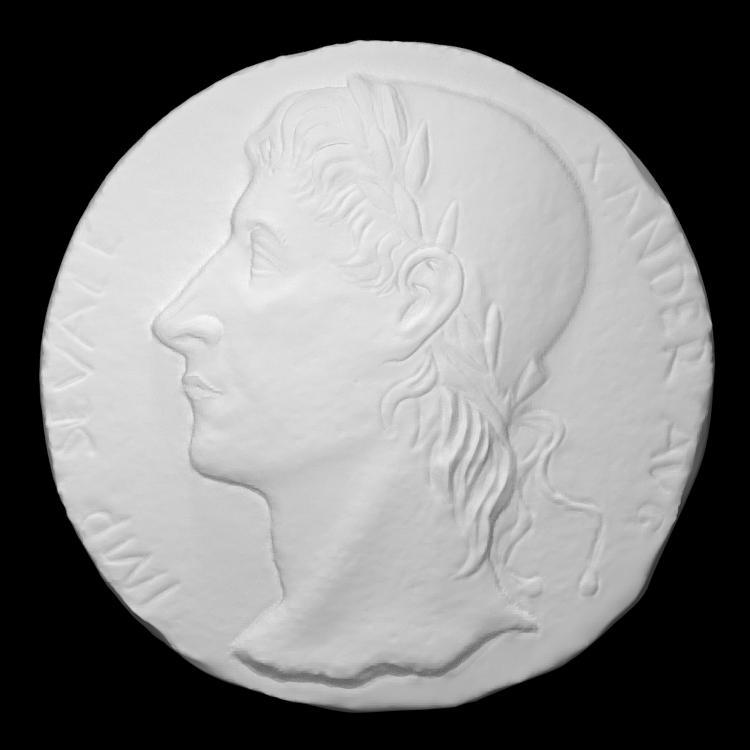 Medallion with the Portrait of the Emperor Alessandro Severus