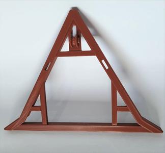 Playmobil Roof gable end, open frame