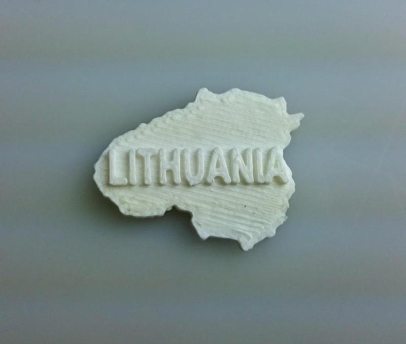Map of Lithuania