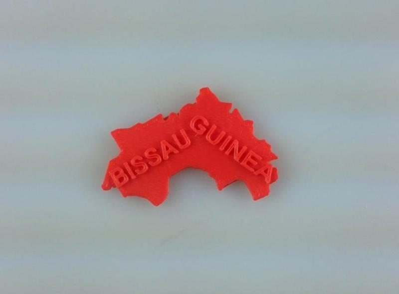 Map of Bissau Guinea