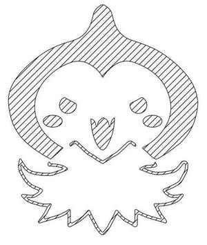 Vampire Pachimari stencil