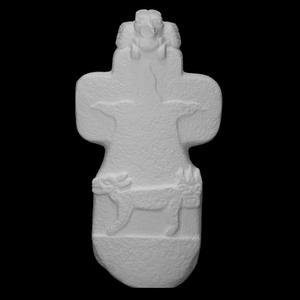 Monument from the ruins of Takalik Ab'Aj