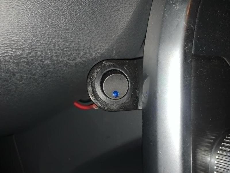 extra light button holder volvo 08-16