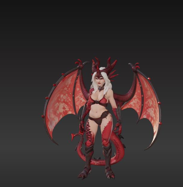 sexy girl dragon