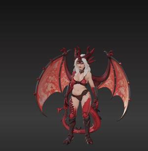 sexy girl dragon
