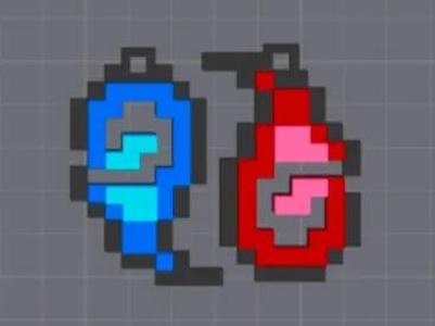 Ne Zha 2: Spirit Pearl / Magic Orb Pattern (Voxelized Version)