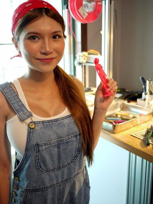 3D body-scan (structured light)