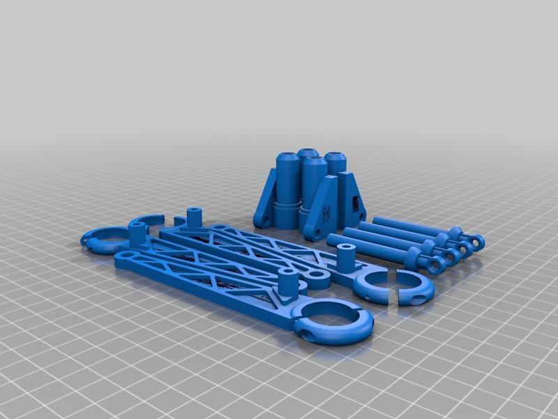 Usra Bear Monster Truck Control Arms with Shocks