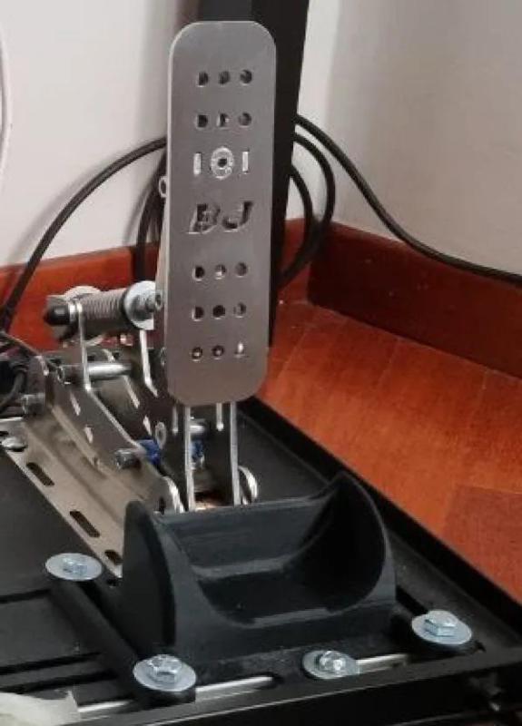 BJ Simracing Pedals Throttle Heel Stop