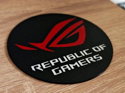 Asus ROG coaster