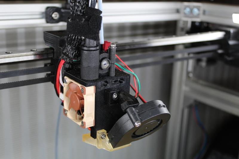 HEVO hotend mount for Nimble - prusa i3 MK3 style