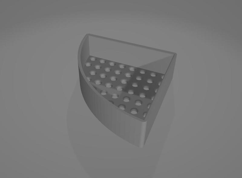 Shampoo corner holder