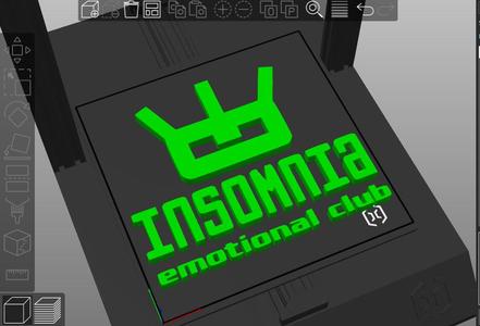 logo disco logo insomnia
