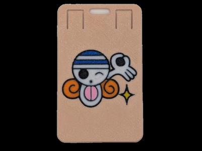 One Piece Nami´s Jolly Roger Badge Holder/ID Tag