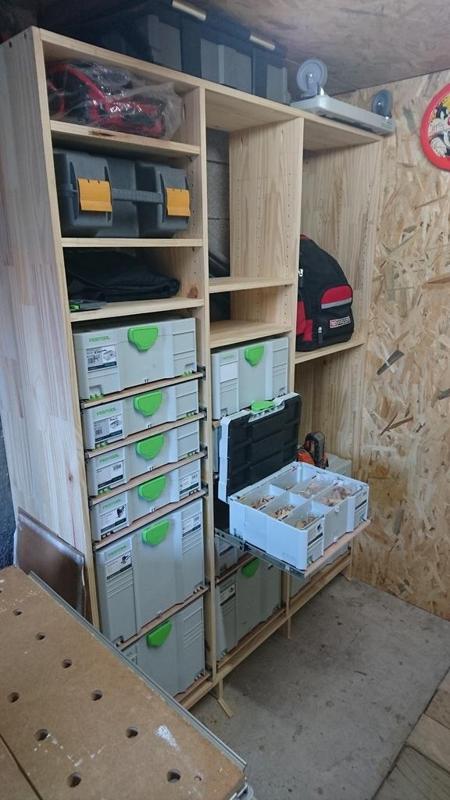 Tiroirs pour systainer et gabarits - systainer drawers and positioning jigs