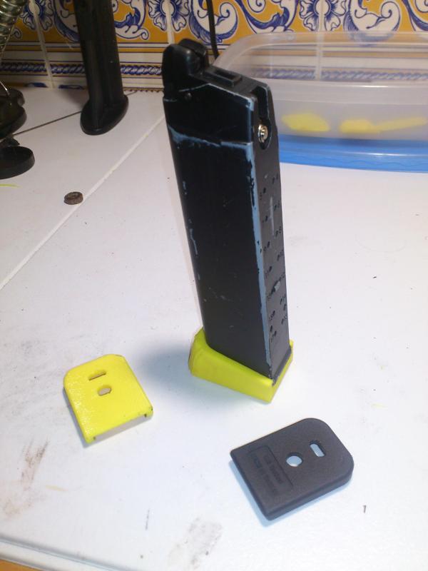 Airsoft Magazine Base Plate WE G17/18