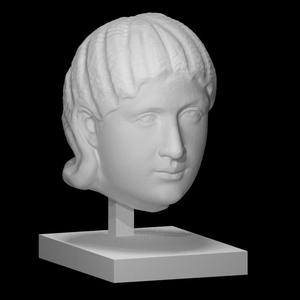 A Roman marble portrait of Julia Mamaea