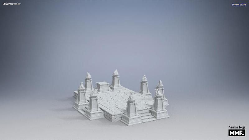Mysterious Ruins - 10mm
