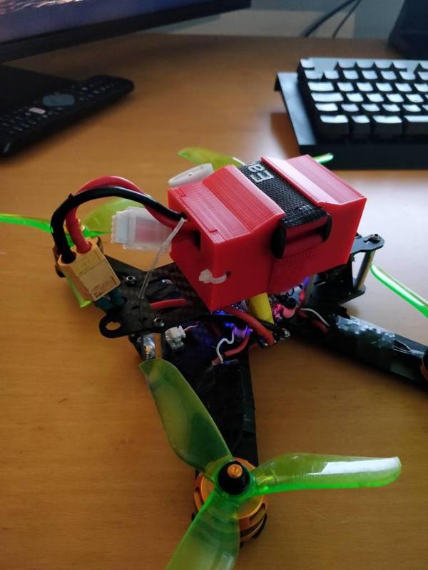 Protective case for battery (4s 1800mah) for quadcopters.