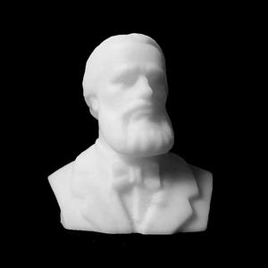 Ioan Axente Sever bust in Axente Sever, Romania