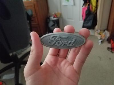 Ford Logo 3D