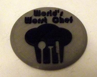 #Badgetag - Worlds Worst Chef