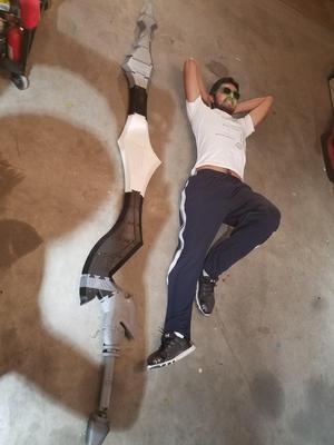 FATE STAY NIGHT (red saber sword) Fan Made