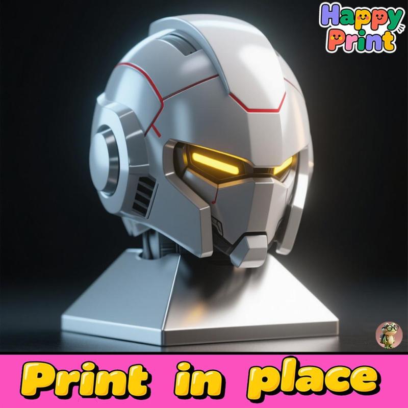 Mecha head sculpture,Gundam head sculpture