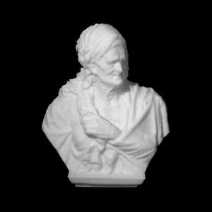 Bust of a Grotesque Old Woman at The Scottish National Gallery, Scotland