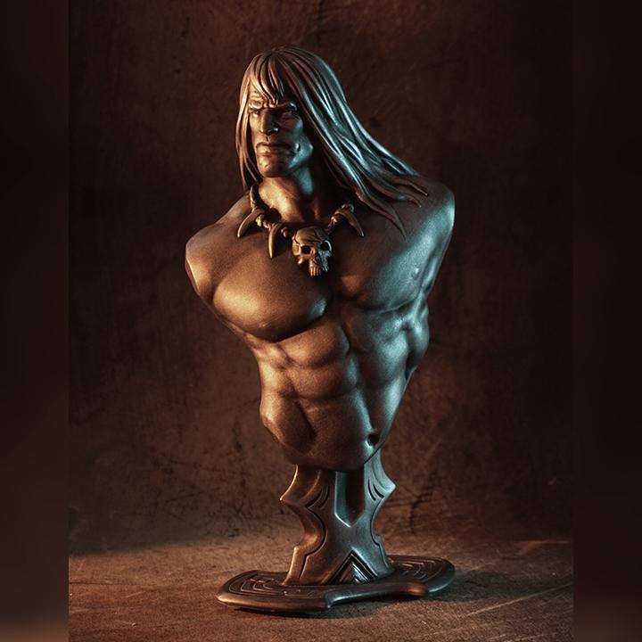 Conan the Barbarian bust
