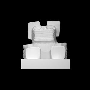 Calcite onyx offering vessel in the form of an ocelot