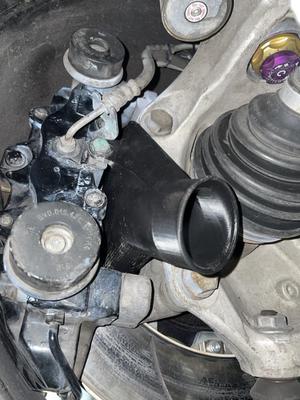 Audi TT RS 8S Brake cooling duct