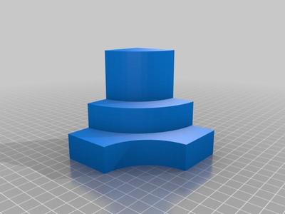 Figuras 3D para trabajar la obtención de vistas ortogonales XI