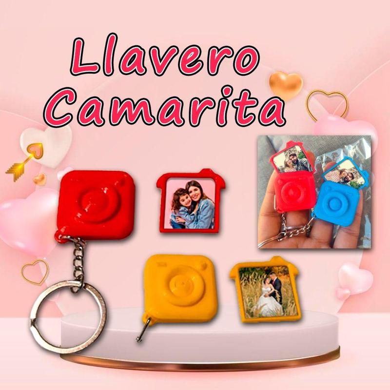 Keychain photo camera instagram with photo frame
