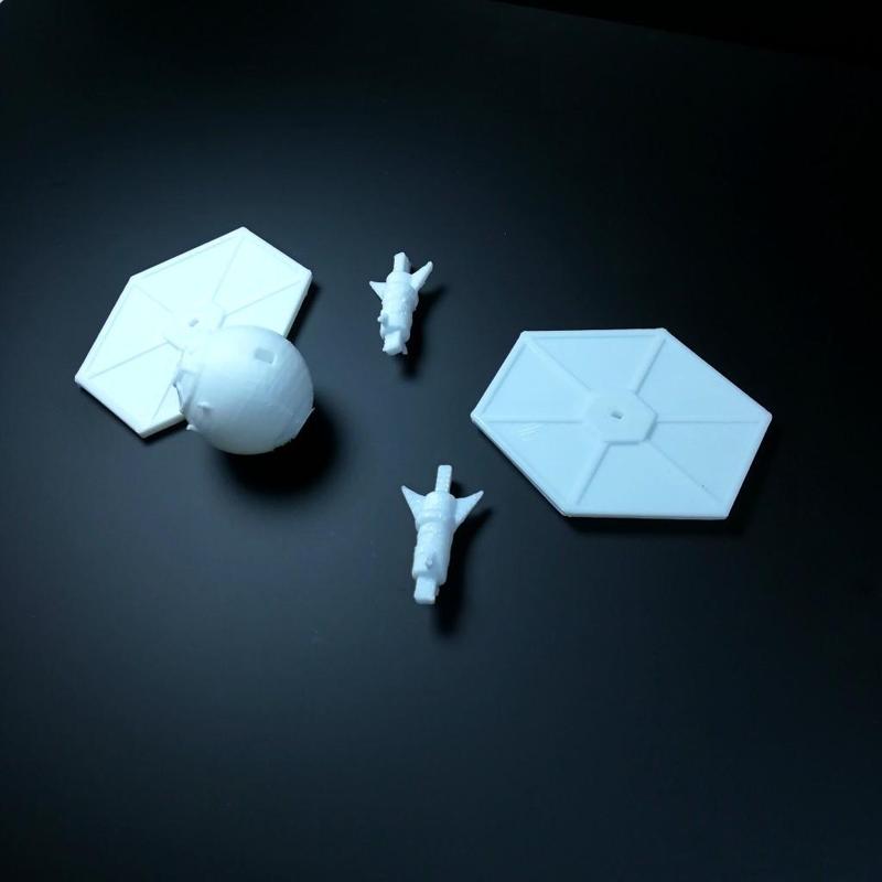 TIE fighter from starwars