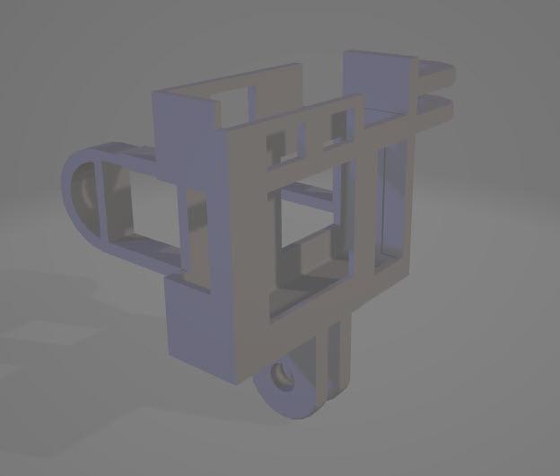 Naked Gopro 8 GepRC Horizontal Vertical with 2s 450mah Lipo Battery