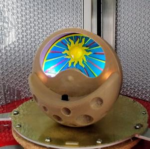 Sun and Moon toy with Leds
