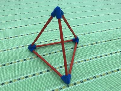 正四面體接點 Tetrahedron Vertice