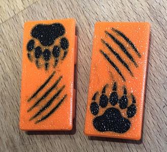 Bear End Caps Multimaterial - Wild Edition