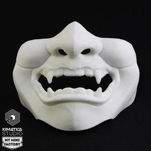 Kimatica Glitchy Geisha Mask