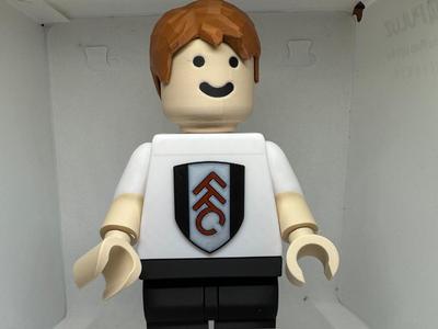 Fulham FC brick man big brick