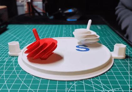 Air-powered gyro, wind-powered gyro