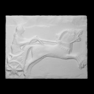 Relief of a charioteer