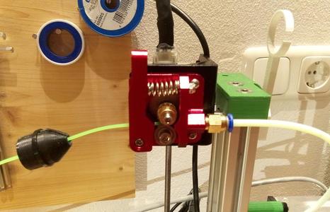 CR-10 mounted to Ormerod 2
