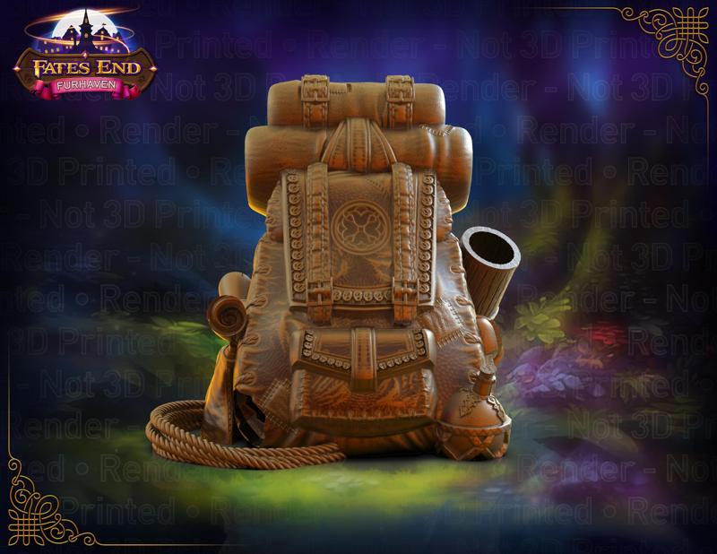 Ranger's Pack Dice Tower - SUPPORT FREE!