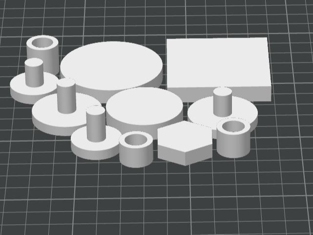 Coral Base Collection (including T-shaped coral base and pedestal)