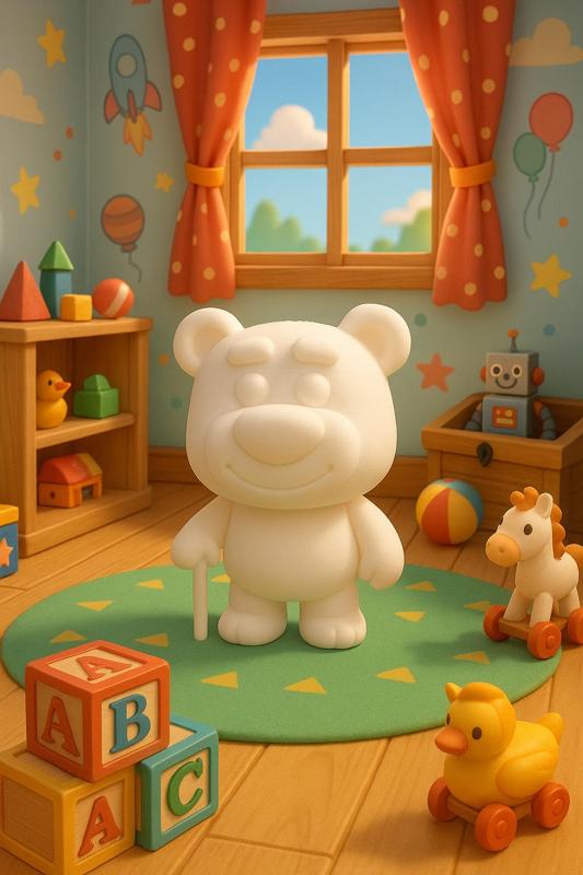 Lotso in Funko Pop! style with cane