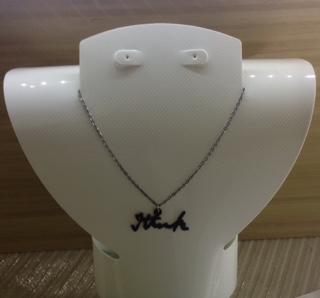 Darwin 'I think' Necklace