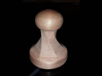 Twisted coffee tamper