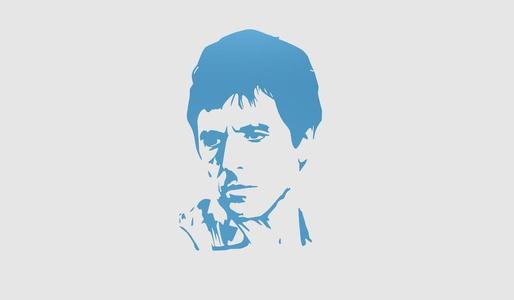Tony Montana Scarface Face